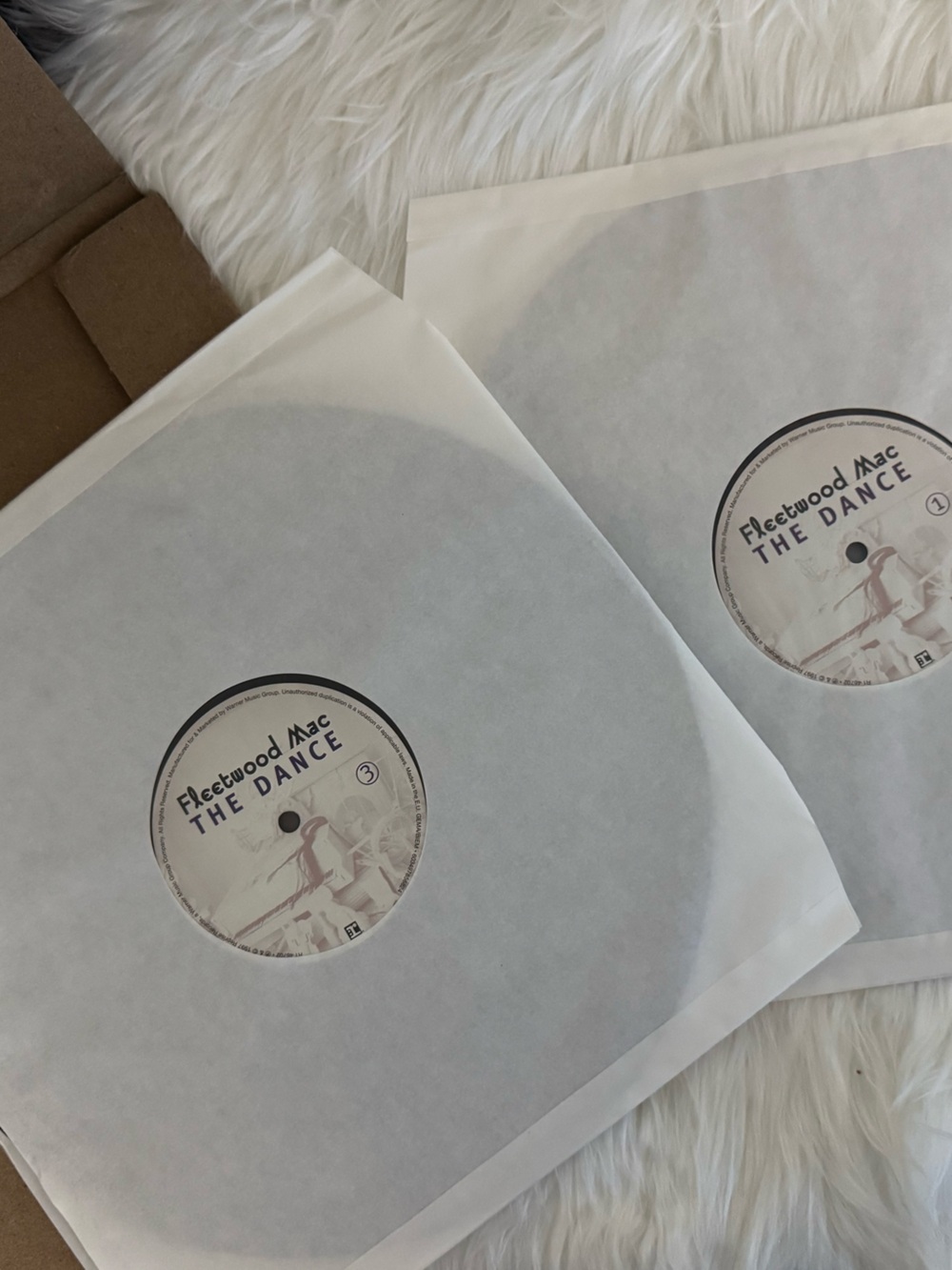 Fleetwood Max ‘The Dance' Vinyl 2 LP’s, no cover White Inner Sleeves - Pack of 2
